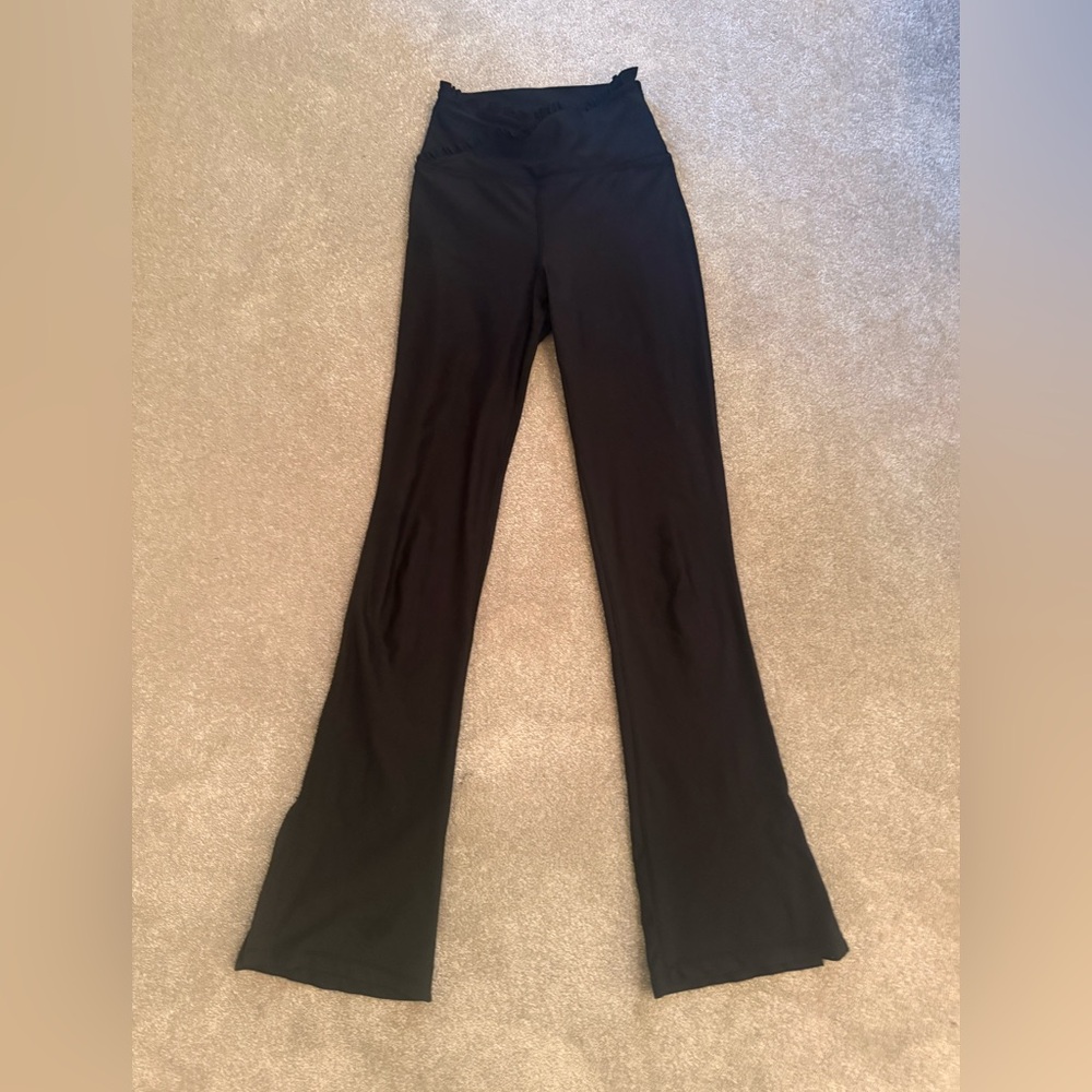 Tiger Friday Black Flare Legging. Adult/teen XS